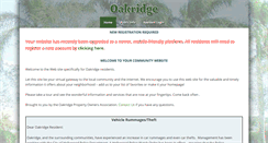 Desktop Screenshot of oakridgefl.com