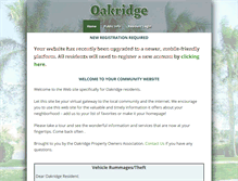 Tablet Screenshot of oakridgefl.com